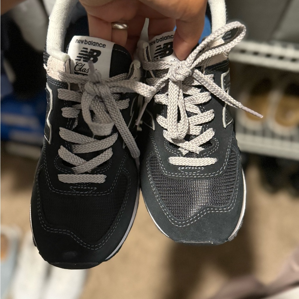 New Balance Black and White Classic Sneakers